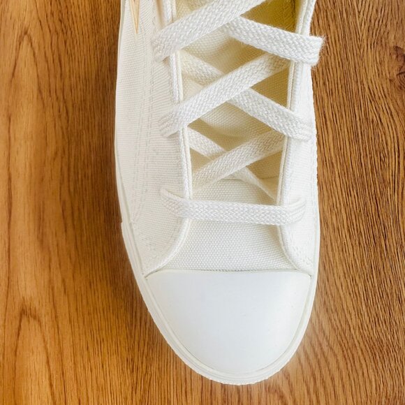⭐Converse Chuck 70 De Luxe Heel Western Hi Platform 5.5 Men Boots White A10335C - Picture 11 of 12